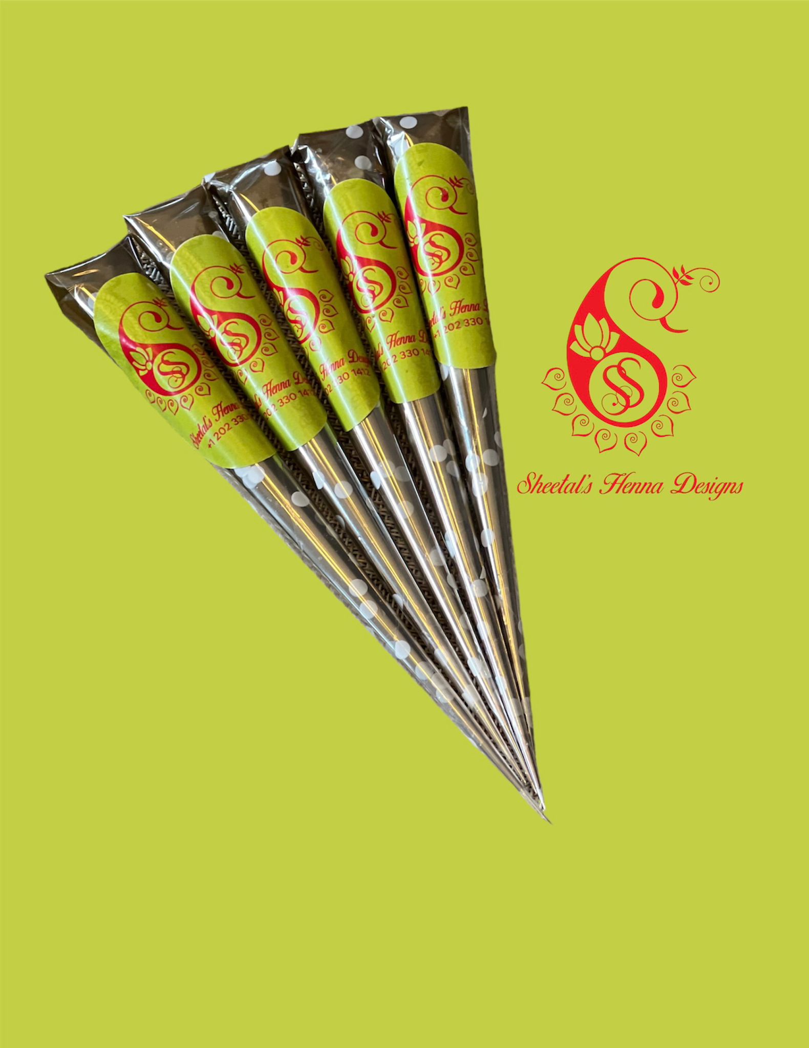 25gms Natural Henna Cones – Sheetal's Henna Designs