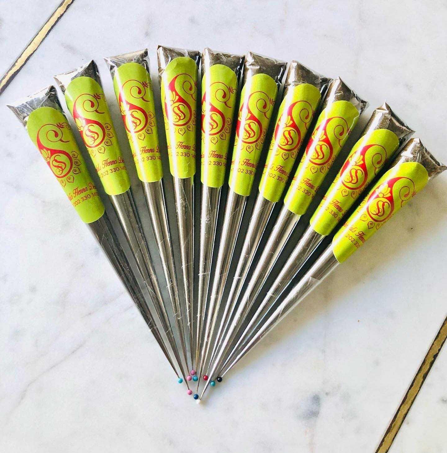 25gms Natural Henna Cones - Image 2